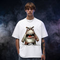 Pig-Tusk Oversized Graphic Printed T-shirt