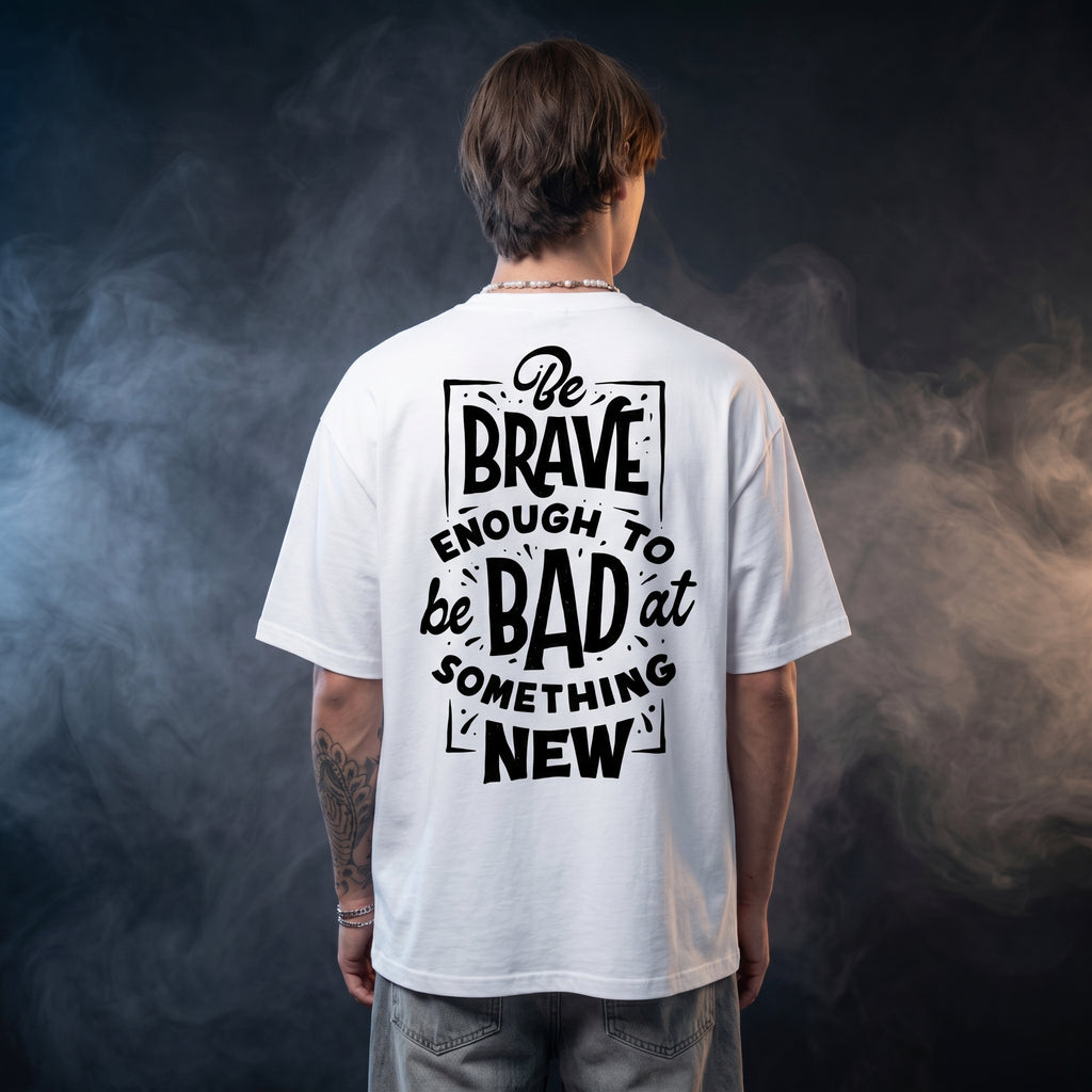 Pig-Tusk Oversized Graphic Printed T-shirt