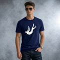 Falling Men Art Normal Size Graphic Printed T-shirt