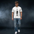 Samurai Art Normal Size Graphic Printed T-shirt