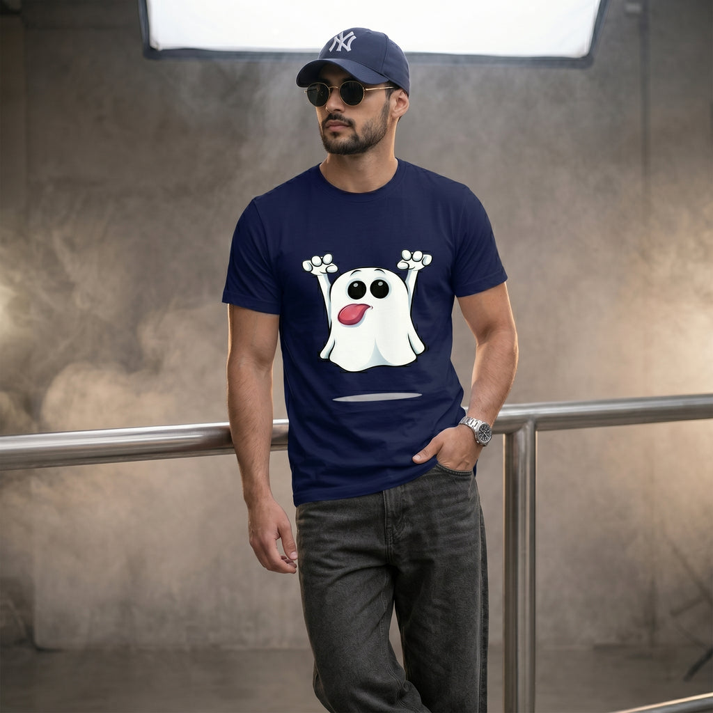 Funny Horror Normal Size Graphic Printed T-shirt