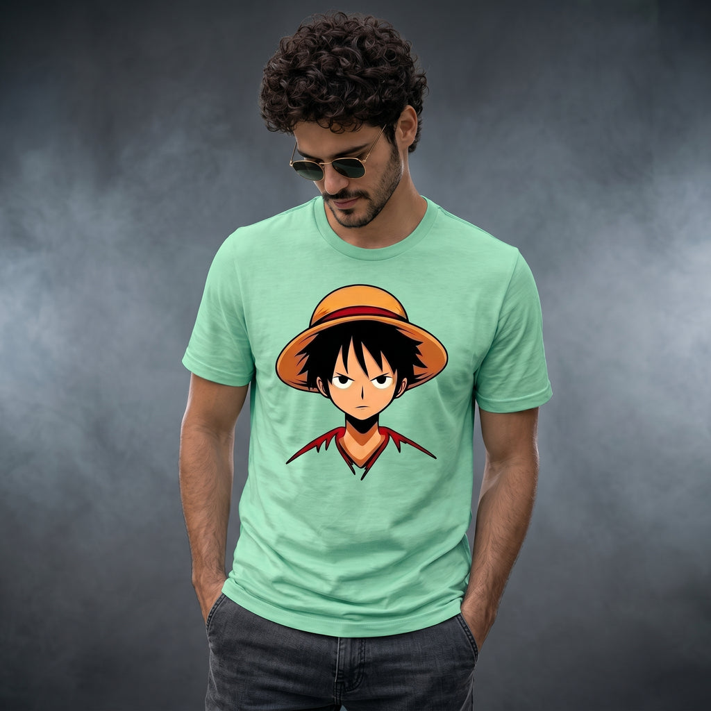 Men In The Cap Normal Size Graphic Printed T-shirt