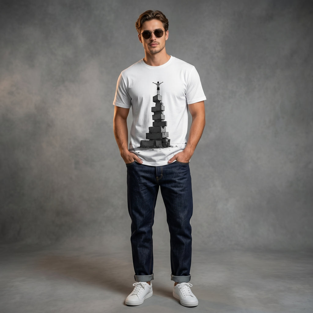 Achievement Art Normal Size Graphic Printed T-shirt