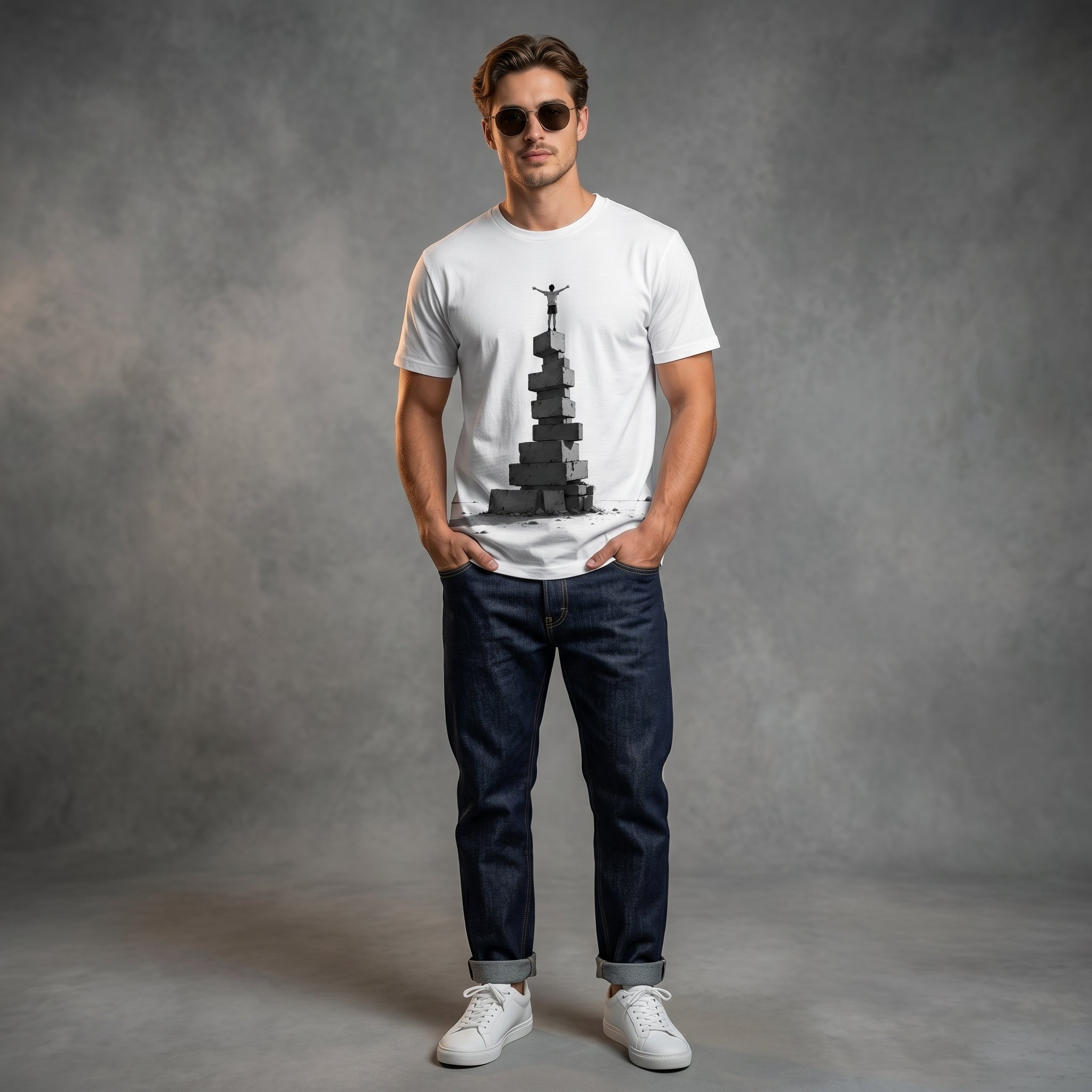 Achievement Art Normal Size Graphic Printed T-shirt