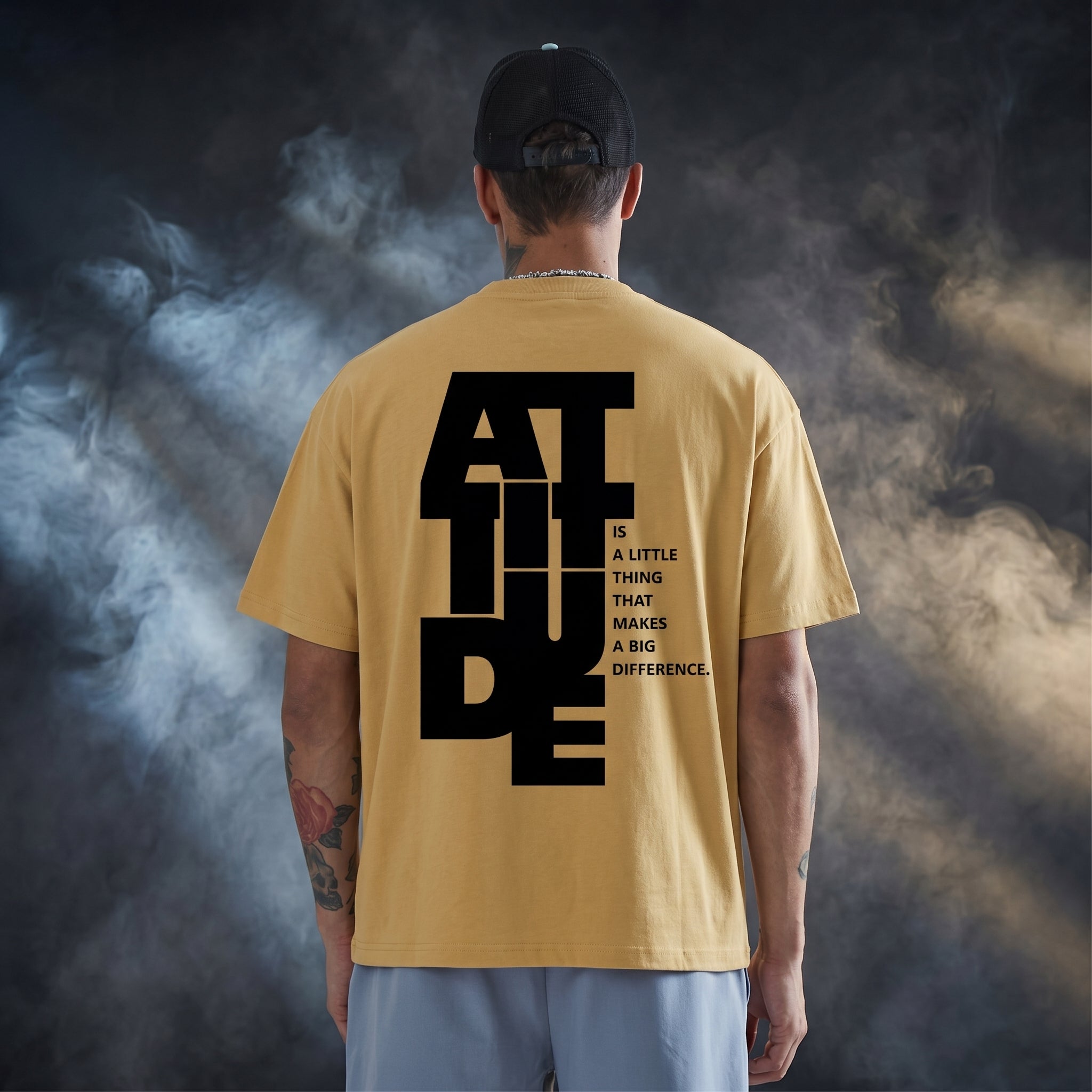 Panda In Attitude Graphic Printed T-shirt