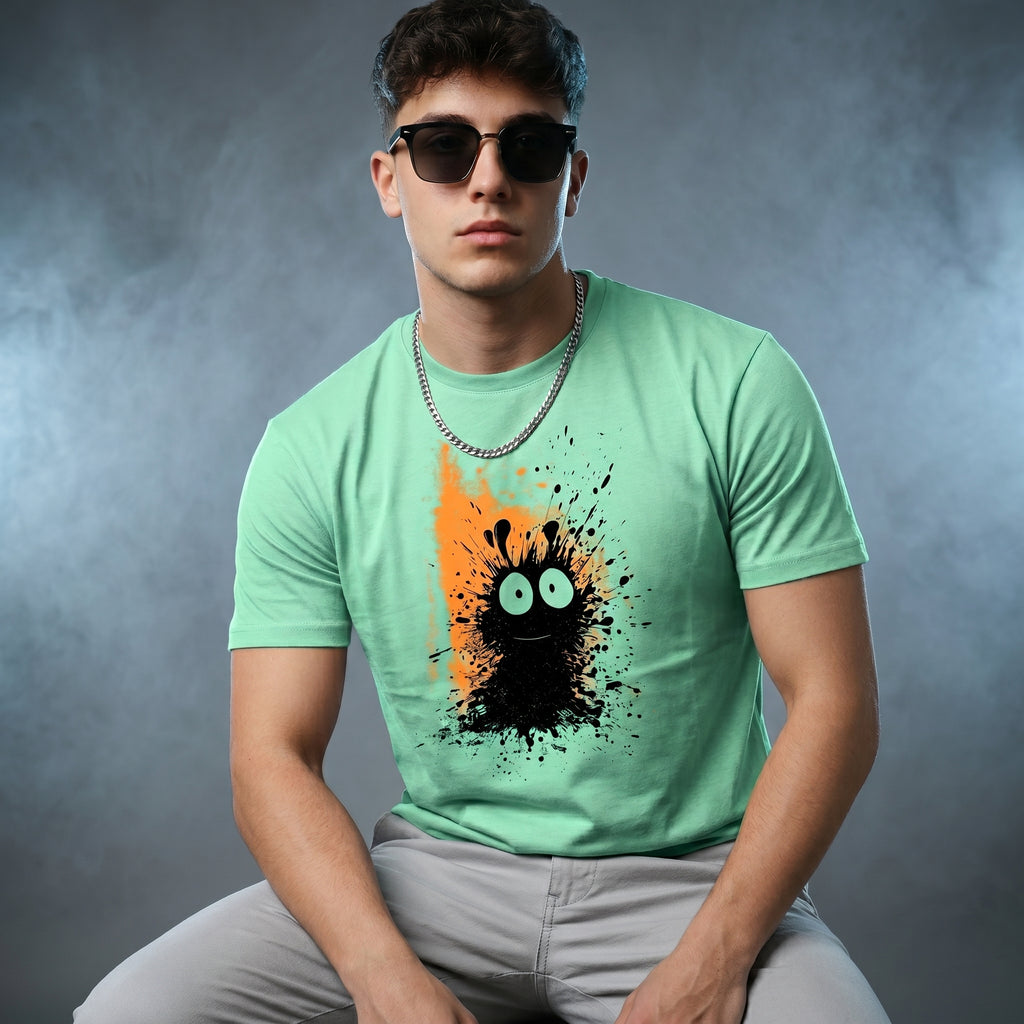 Funny Shadow Normal Size Graphic Printed T-shirt
