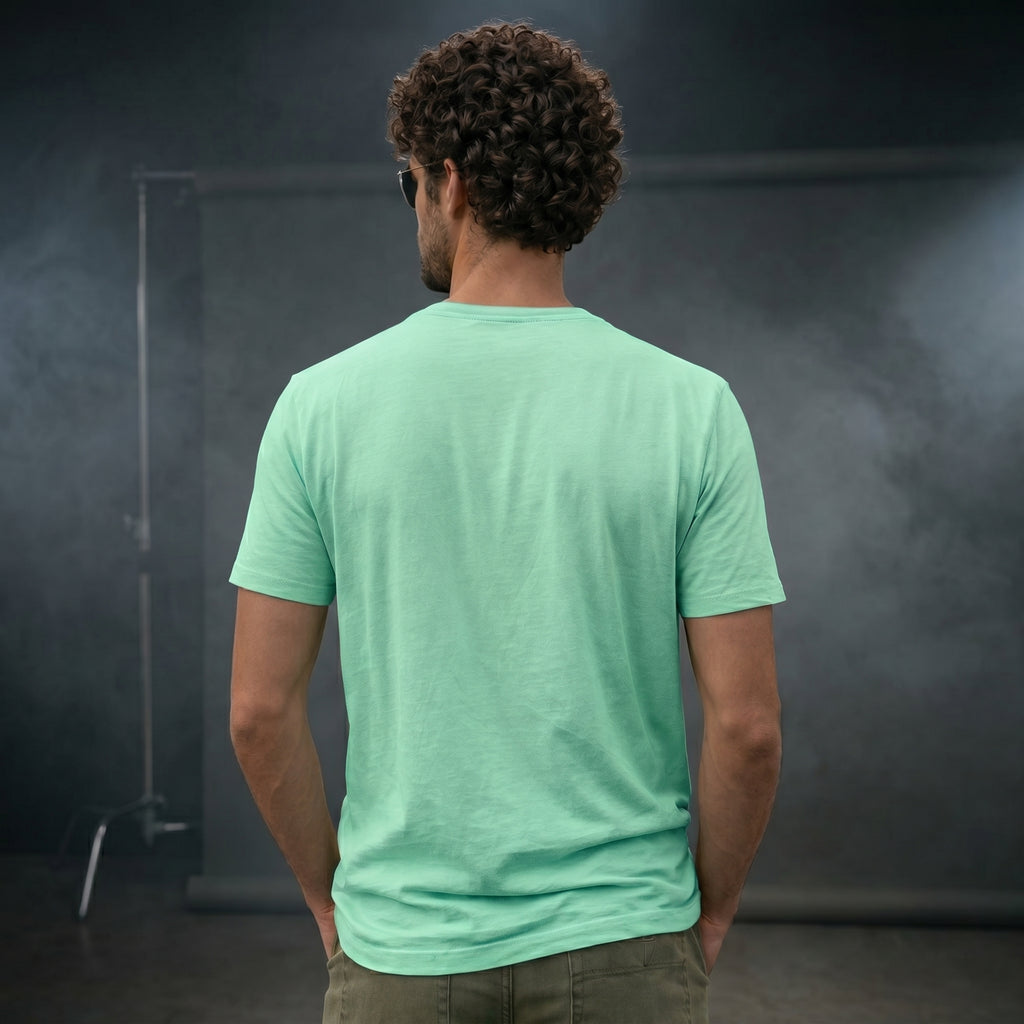 Men In The Cap Normal Size Graphic Printed T-shirt