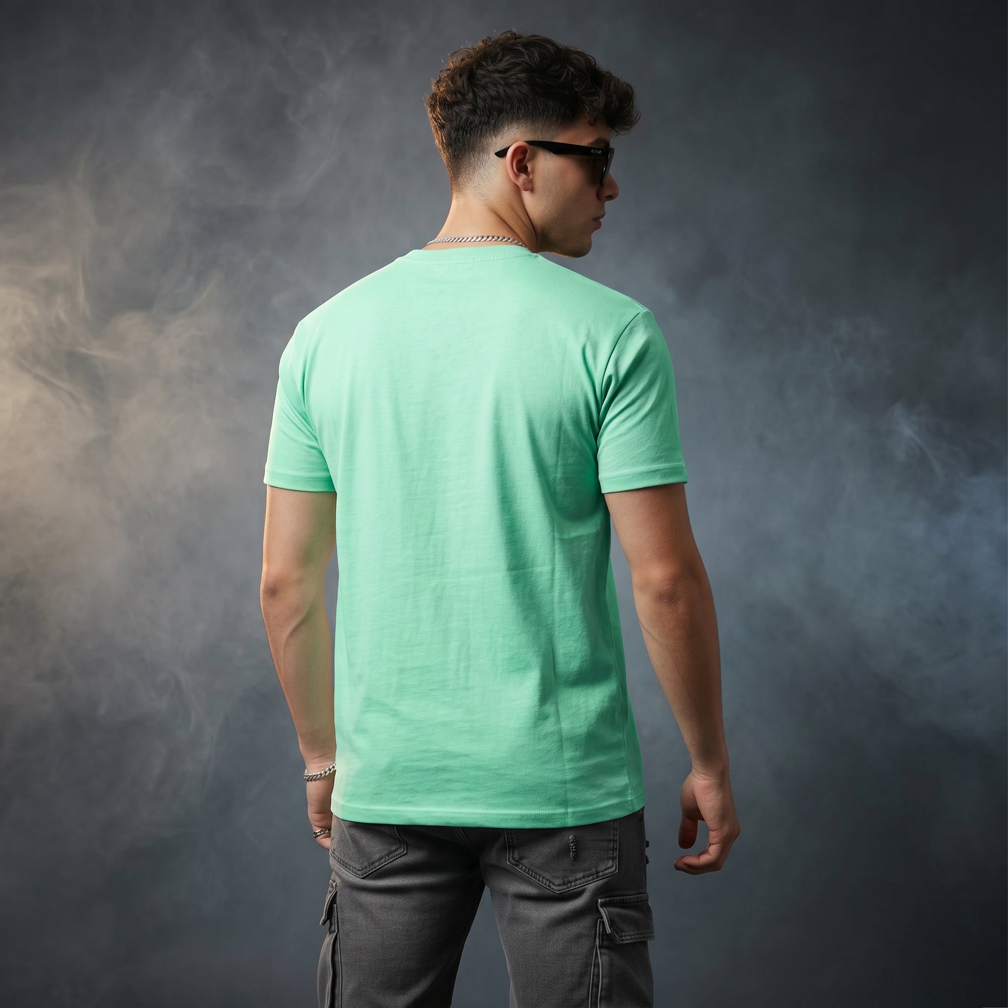 Funny Shadow Normal Size Graphic Printed T-shirt