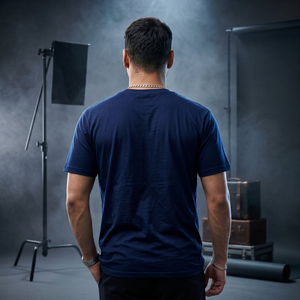 Boy In The Glass Normal Size Graphic Printed T-shirt