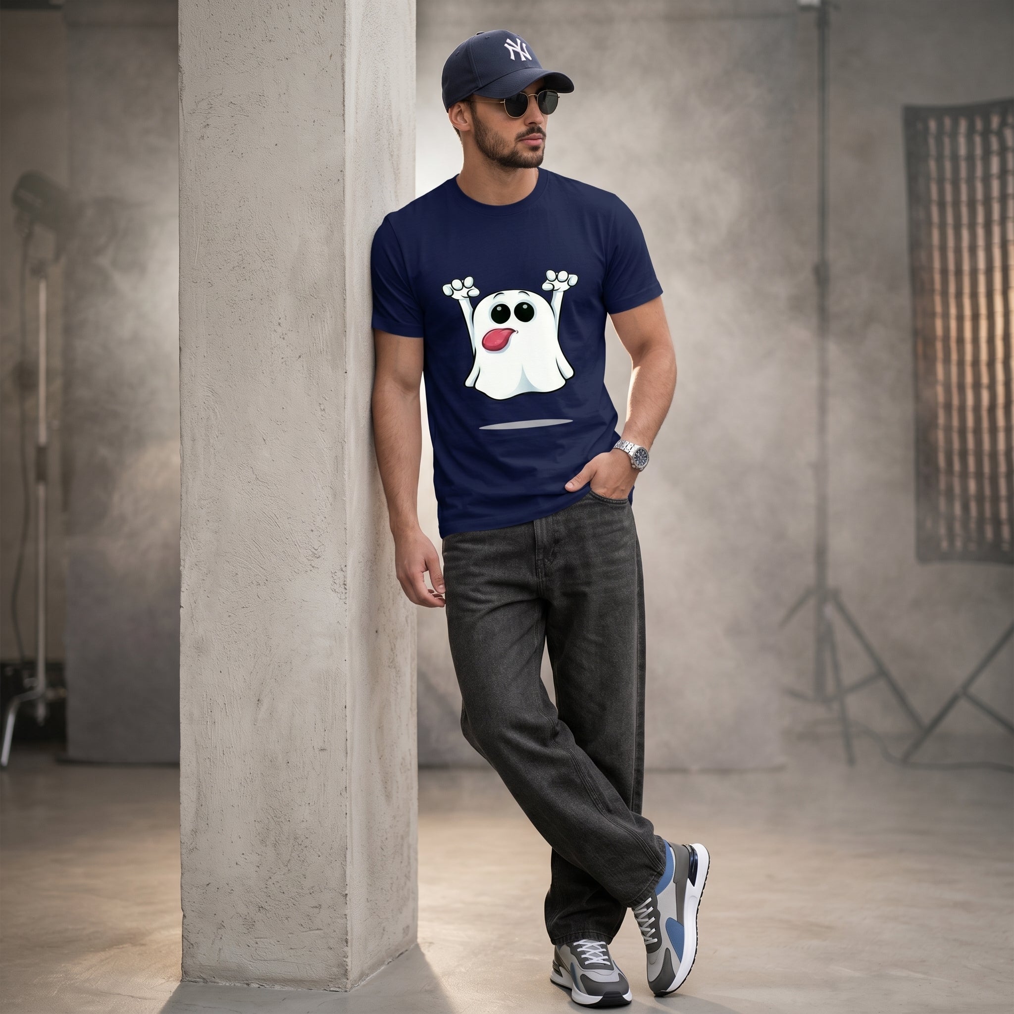 Funny Horror Normal Size Graphic Printed T-shirt