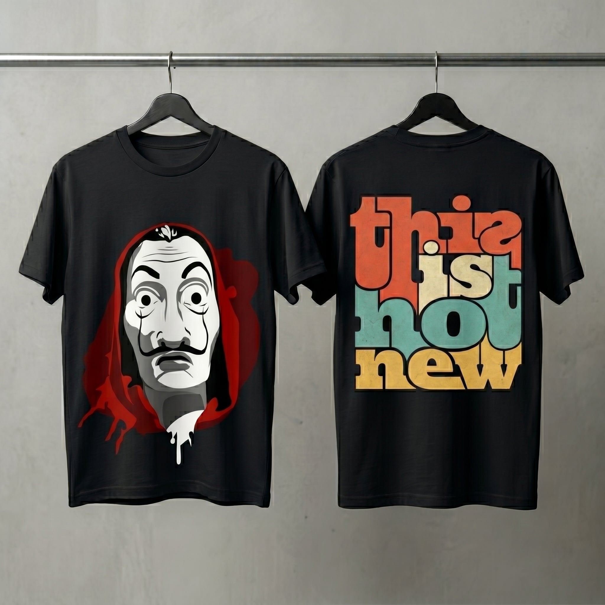 In The Mask Oversized Graphic Printed T-shirt